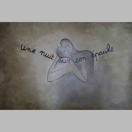 31 X 41. Encre sepia, aquarelle, acrylique blanche